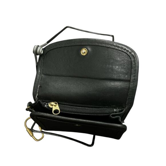 VTG 1990’s Coach Leather Coin Purse in Black - Picture 4 of 4